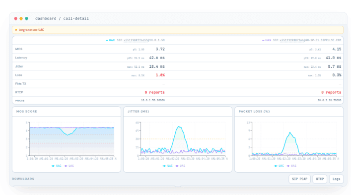 SIP VAULT screenshot 1